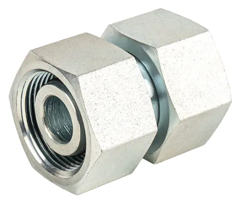 Quid communia materiae rectum fistulam adapters cum Swivel nut?